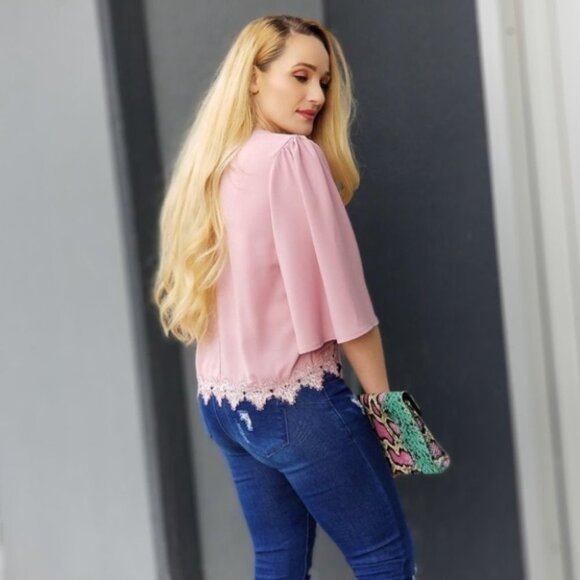 CHIC DOLLZ Blush Top - Picture 4 of 4